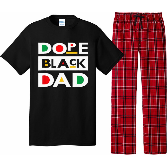 Juneteenth June 19 1865 Dope Black Dad Father Day 19th June Pajama Set