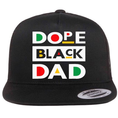 Juneteenth June 19 1865 Dope Black Dad Father Day 19th June Flatbill Hat