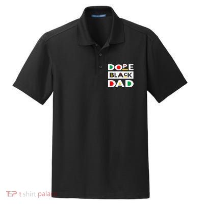 Juneteenth June 19 1865 Dope Black Dad Father Day 19th June Dry Zone Grid Polo