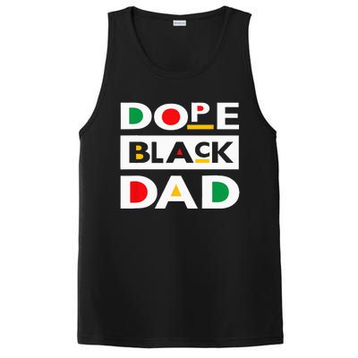 Juneteenth June 19 1865 Dope Black Dad Father Day 19th June PosiCharge Competitor Tank