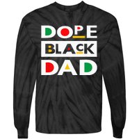 Juneteenth June 19 1865 Dope Black Dad Father Day 19th June Tie-Dye Long Sleeve Shirt