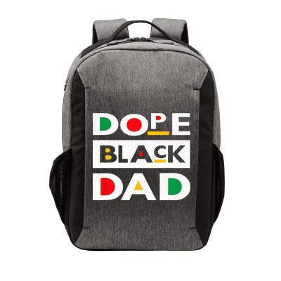 Juneteenth June 19 1865 Dope Black Dad Father Day 19th June Vector Backpack
