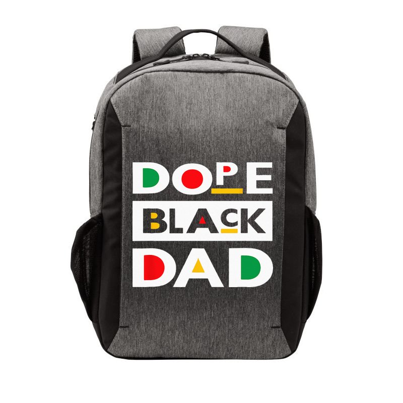 Juneteenth June 19 1865 Dope Black Dad Father Day 19th June Vector Backpack