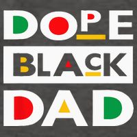 Juneteenth June 19 1865 Dope Black Dad Father Day 19th June Vector Backpack