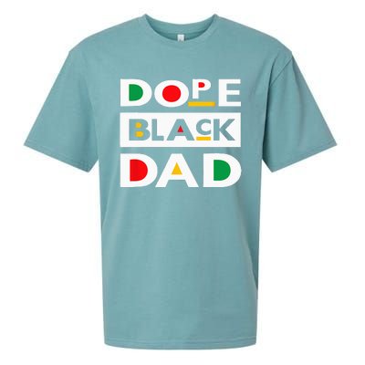 Juneteenth June 19 1865 Dope Black Dad Father Day 19th June Sueded Cloud Jersey T-Shirt