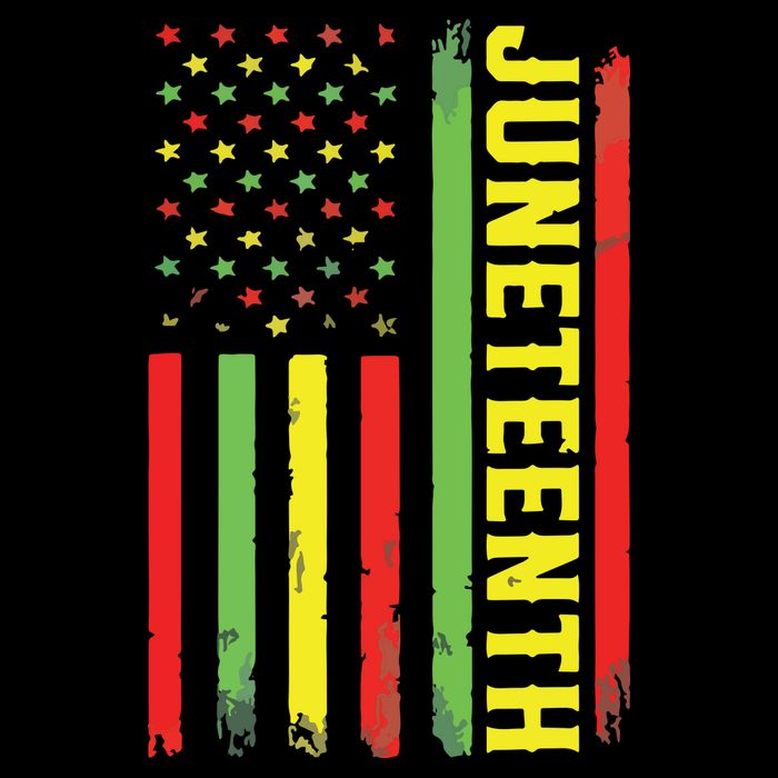 Juneteenth June 19th 1865 Juneteenth Black Freedom Day Flag City Backpack