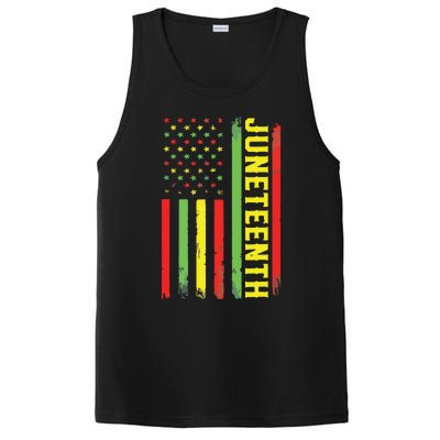 Juneteenth June 19th 1865 Juneteenth Black Freedom Day Flag PosiCharge Competitor Tank