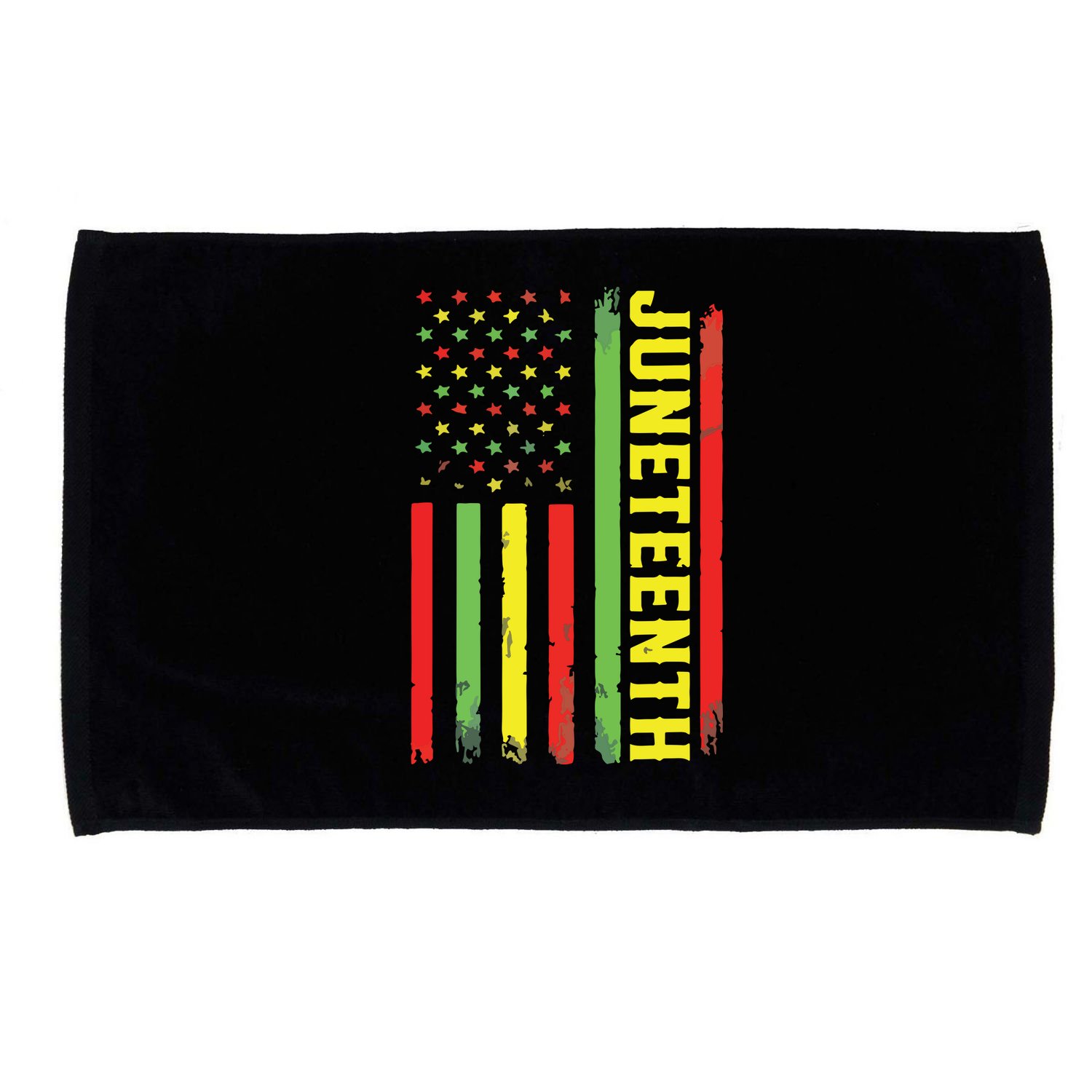 Juneteenth June 19th 1865 Juneteenth Black Freedom Day Flag Microfiber Hand Towel
