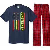 Juneteenth June 19th 1865 Juneteenth Black Freedom Day Flag Pajama Set