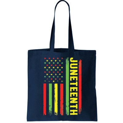 Juneteenth June 19th 1865 Juneteenth Black Freedom Day Flag Bag