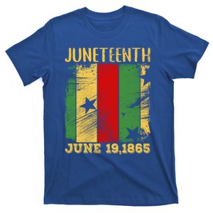 Juneteenth June 19 Melanin Black History African American Gift T-Shirt