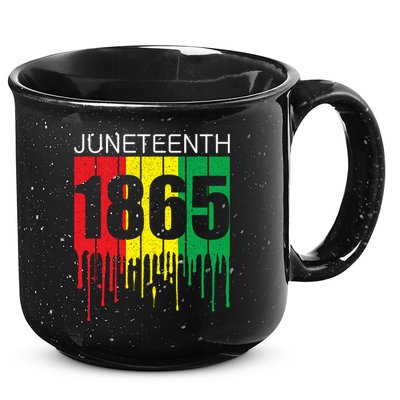 Juneteenth June 19th 1865 Freedom Day African Juneteenth Gift 15oz Campfire Ceramic Mug