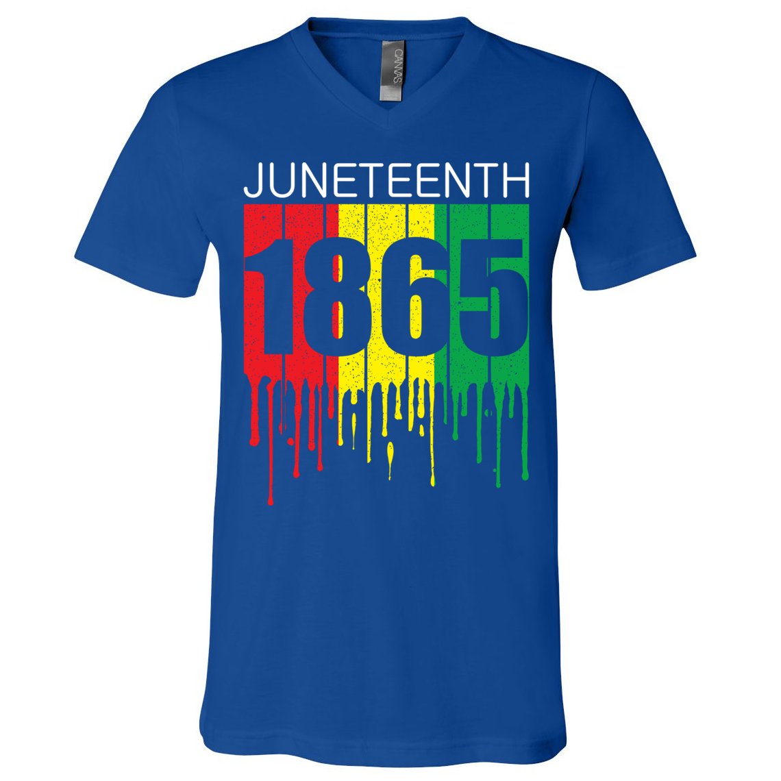 Juneteenth June 19th 1865 Freedom Day African Juneteenth Gift V-Neck T-Shirt