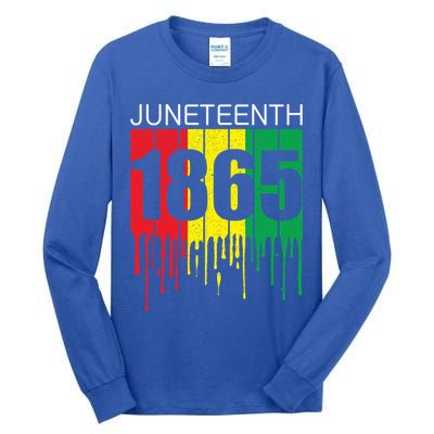 Juneteenth June 19th 1865 Freedom Day African Juneteenth Gift Tall Long Sleeve T-Shirt