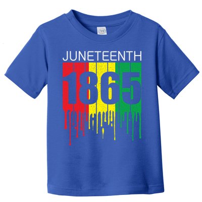 Juneteenth June 19th 1865 Freedom Day African Juneteenth Gift Toddler T-Shirt