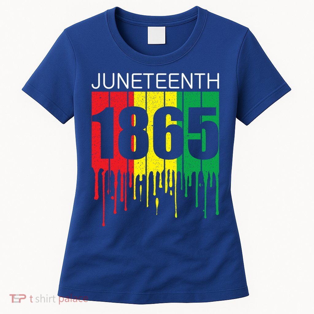 Juneteenth June 19th 1865 Freedom Day African Juneteenth Gift Womens T-Shirt