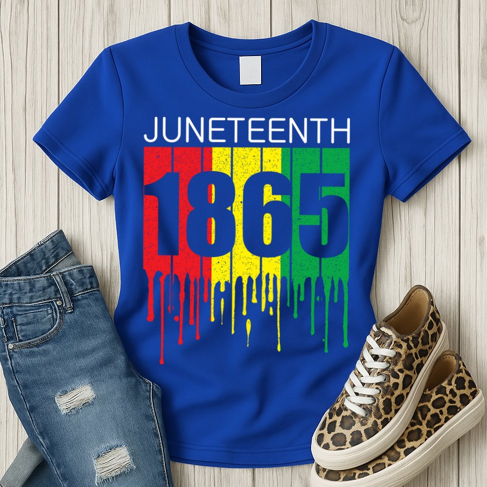 Juneteenth June 19th 1865 Freedom Day African Juneteenth Gift Womens T-Shirt