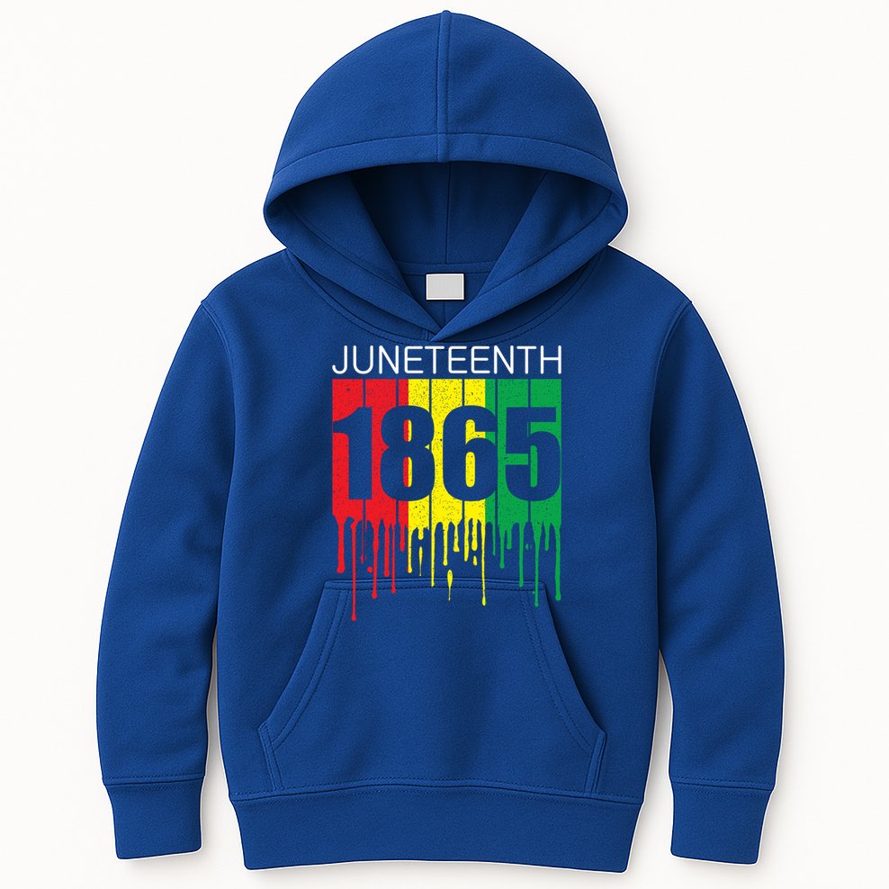 Juneteenth June 19th 1865 Freedom Day African Juneteenth Gift Kids Hoodie