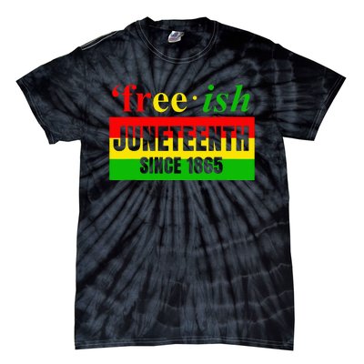 Juneteenth June 1865 Black History African American Freedom Tie-Dye T-Shirt