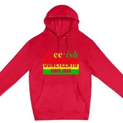 Juneteenth June 1865 Black History African American Freedom Premium Pullover Hoodie