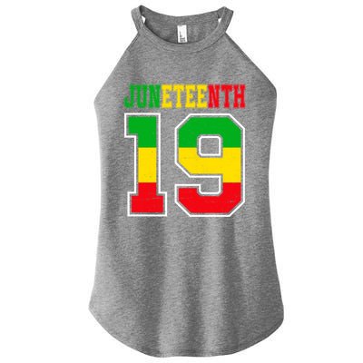 Juneteenth June 19 Black History Freedom African American Gift Women’s Perfect Tri Rocker Tank