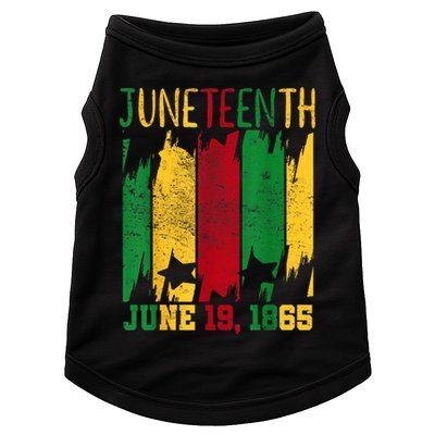 Juneteenth June 19th 1865 Juneteenth Freedom Day Doggie Tank
