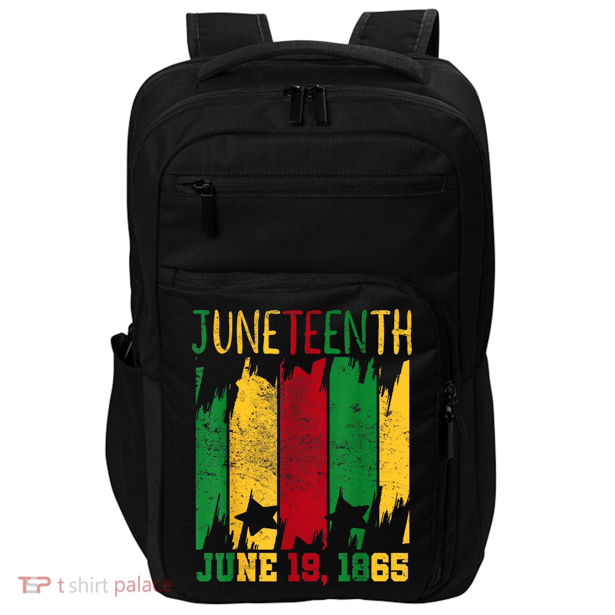 Juneteenth June 19th 1865 Juneteenth Freedom Day Impact Tech Backpack