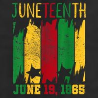 Juneteenth June 19th 1865 Juneteenth Freedom Day 25L Jumbo Tote