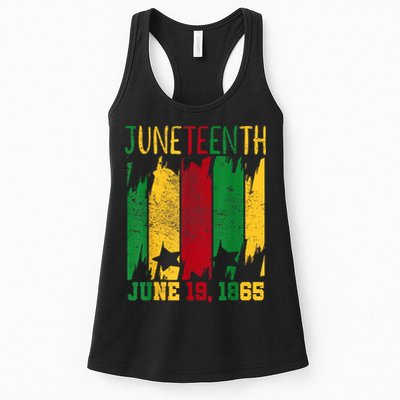 Juneteenth June 19th 1865 Juneteenth Freedom Day Womens Tank Top
