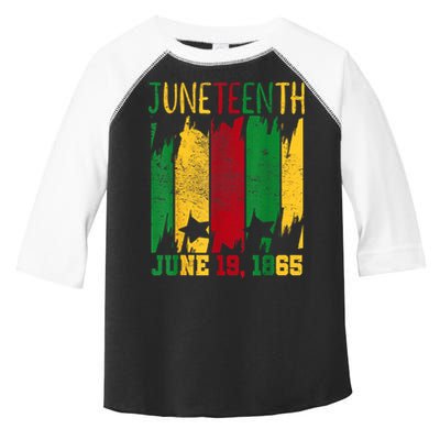 Juneteenth June 19th 1865 Juneteenth Freedom Day Toddler Fine Jersey T-Shirt