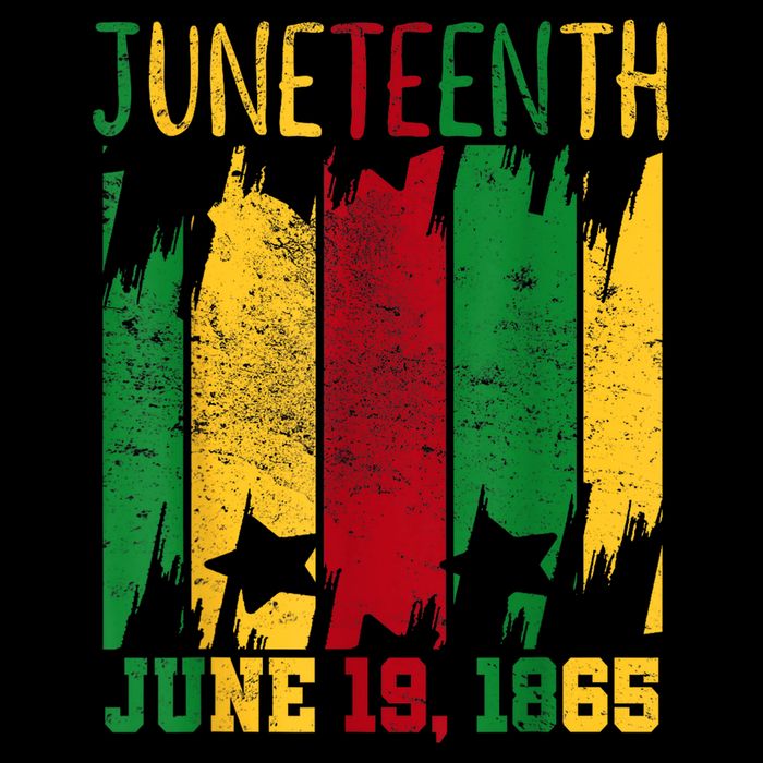 Juneteenth June 19th 1865 Juneteenth Freedom Day Women's Crop Top Tee