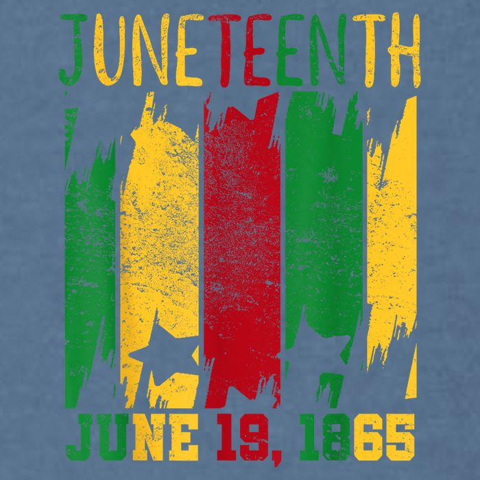 Juneteenth June 19th 1865 Juneteenth Freedom Day Garment-Dyed Sweatshirt