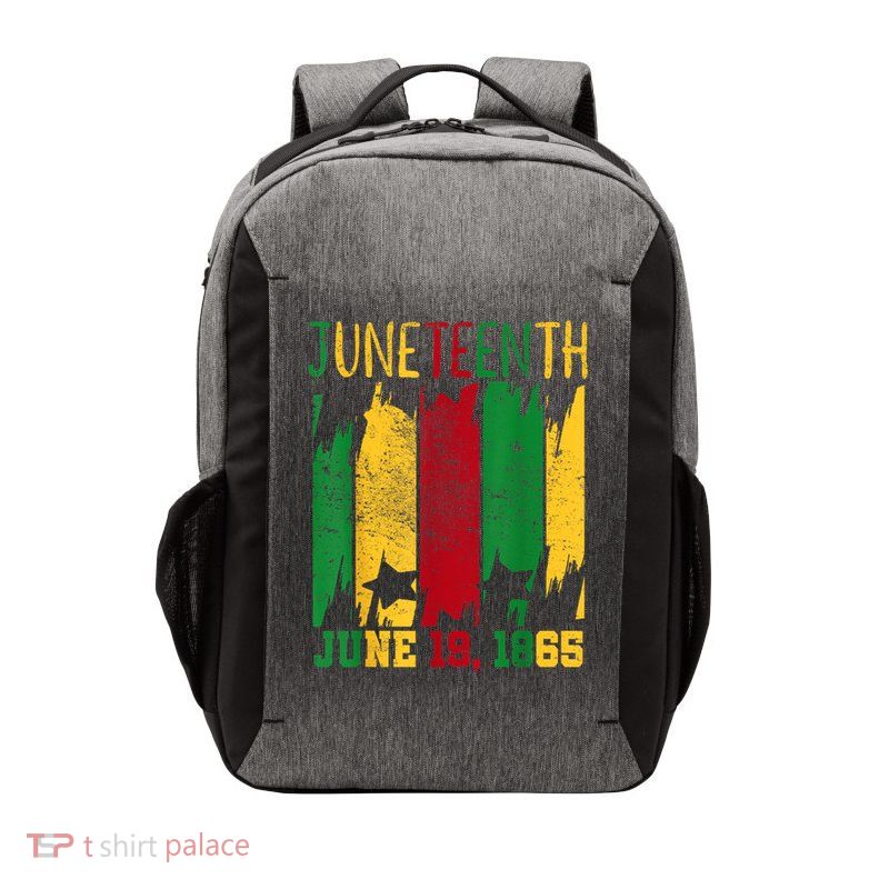 Juneteenth June 19th 1865 Juneteenth Freedom Day Vector Backpack