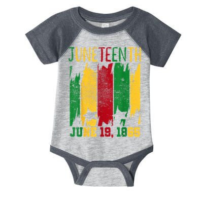 Juneteenth June 19th 1865 Juneteenth Freedom Day Infant Baby Jersey Bodysuit