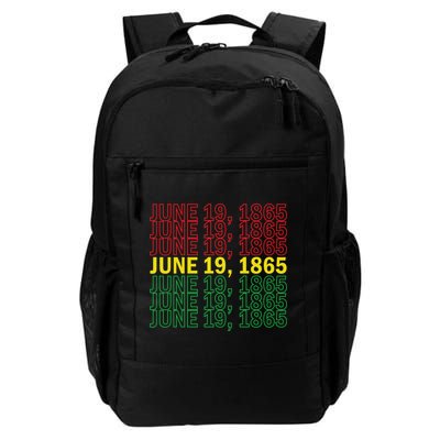 Juneteenth June 19 1865 African American Liberation Gift Backpack