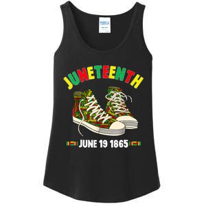 Juneteenth June 19 1865 Black AfricanAmerican Independence Ladies Essential Tank