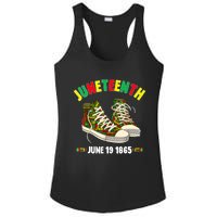 Juneteenth June 19 1865 Black AfricanAmerican Independence Ladies PosiCharge Competitor Racerback Tank