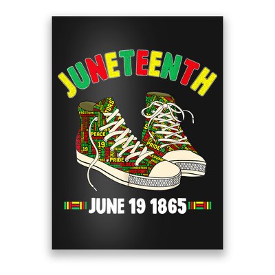 Juneteenth June 19 1865 Black AfricanAmerican Independence Poster