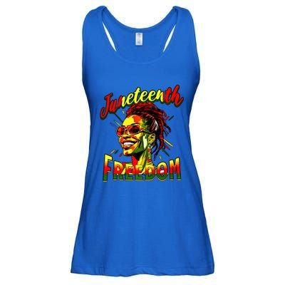 Junenth June 19th 1865 Junenth Freedom Day Gift Ladies Essential Flowy Tank