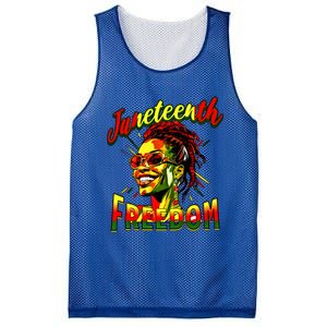 Junenth June 19th 1865 Junenth Freedom Day Gift Mesh Reversible Basketball Jersey Tank