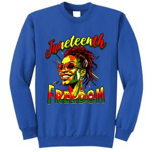 Junenth June 19th 1865 Junenth Freedom Day Gift Tall Sweatshirt