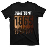 Juneteenth June 19th 1865 Freedom Day Melanin T-Shirt