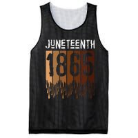 Juneteenth June 19th 1865 Freedom Day Melanin Mesh Reversible Basketball Jersey Tank