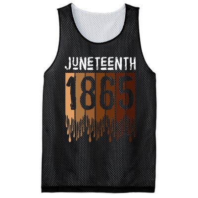 Juneteenth June 19th 1865 Freedom Day Melanin Mesh Reversible Basketball Jersey Tank