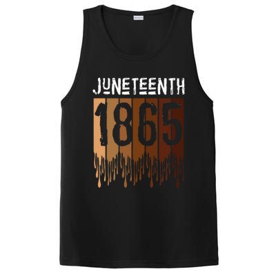 Juneteenth June 19th 1865 Freedom Day Melanin PosiCharge Competitor Tank