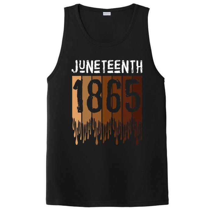 Juneteenth June 19th 1865 Freedom Day Melanin PosiCharge Competitor Tank