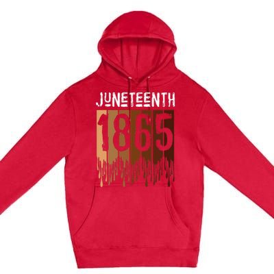 Juneteenth June 19th 1865 Freedom Day Melanin Premium Pullover Hoodie