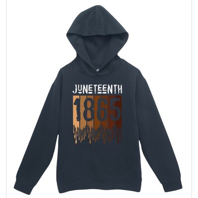 Juneteenth June 19th 1865 Freedom Day Melanin Urban Pullover Hoodie