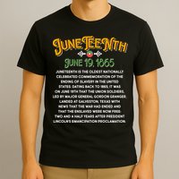 Juneteenth June 19 1865 African American History T-Shirt