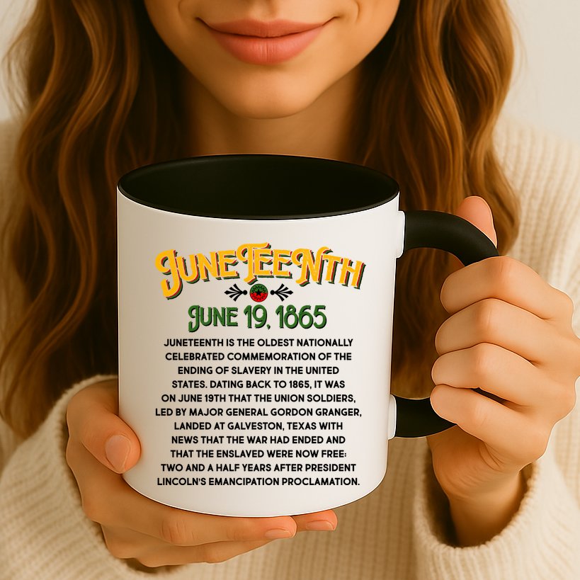 Juneteenth June 19 1865 African American History Mug